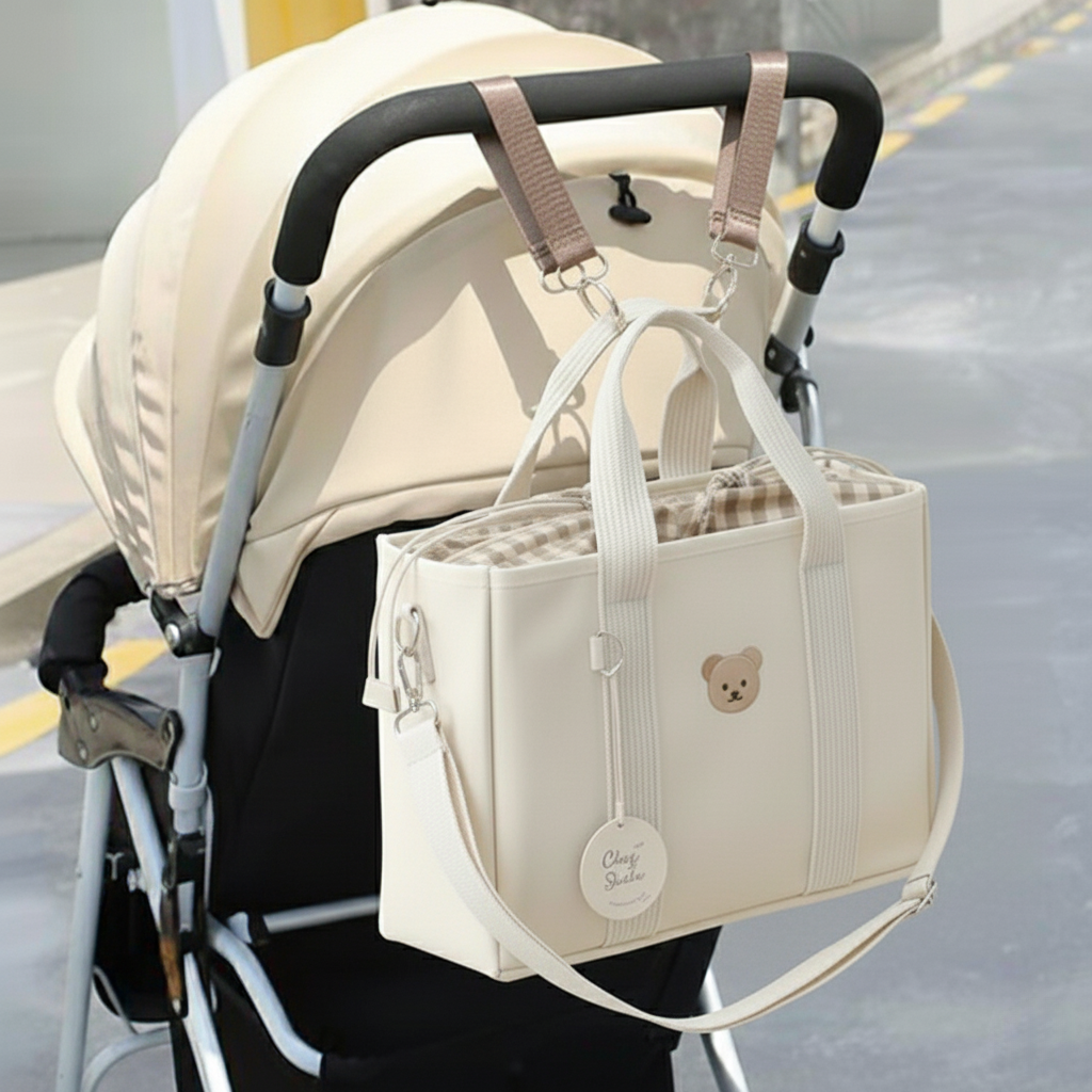Grand sac langer bebe poussette