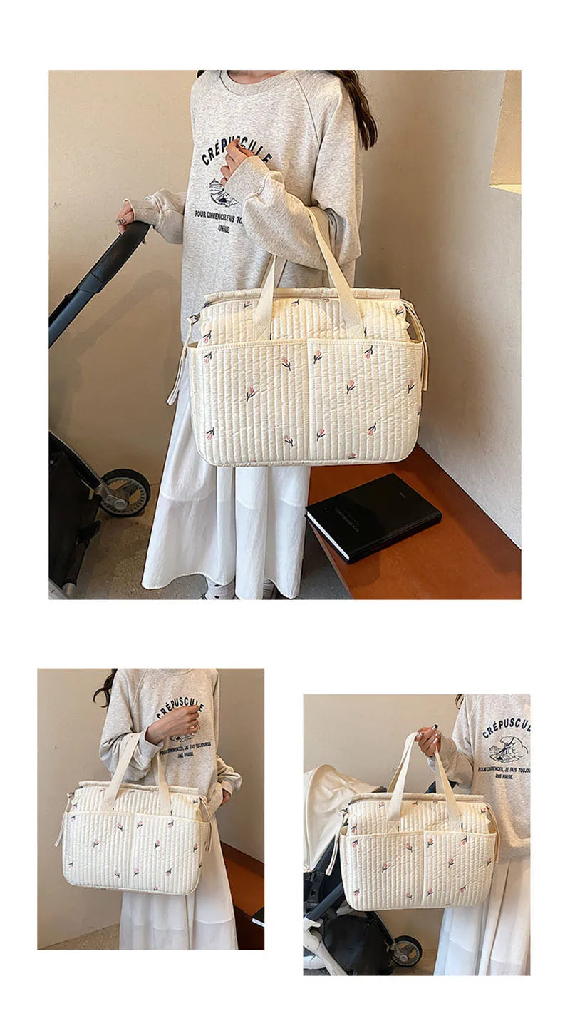 Grand sac langer coton gaze bébé