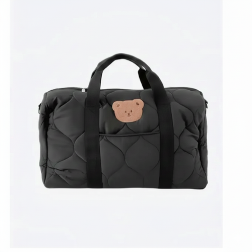 Grand sac à langer noir