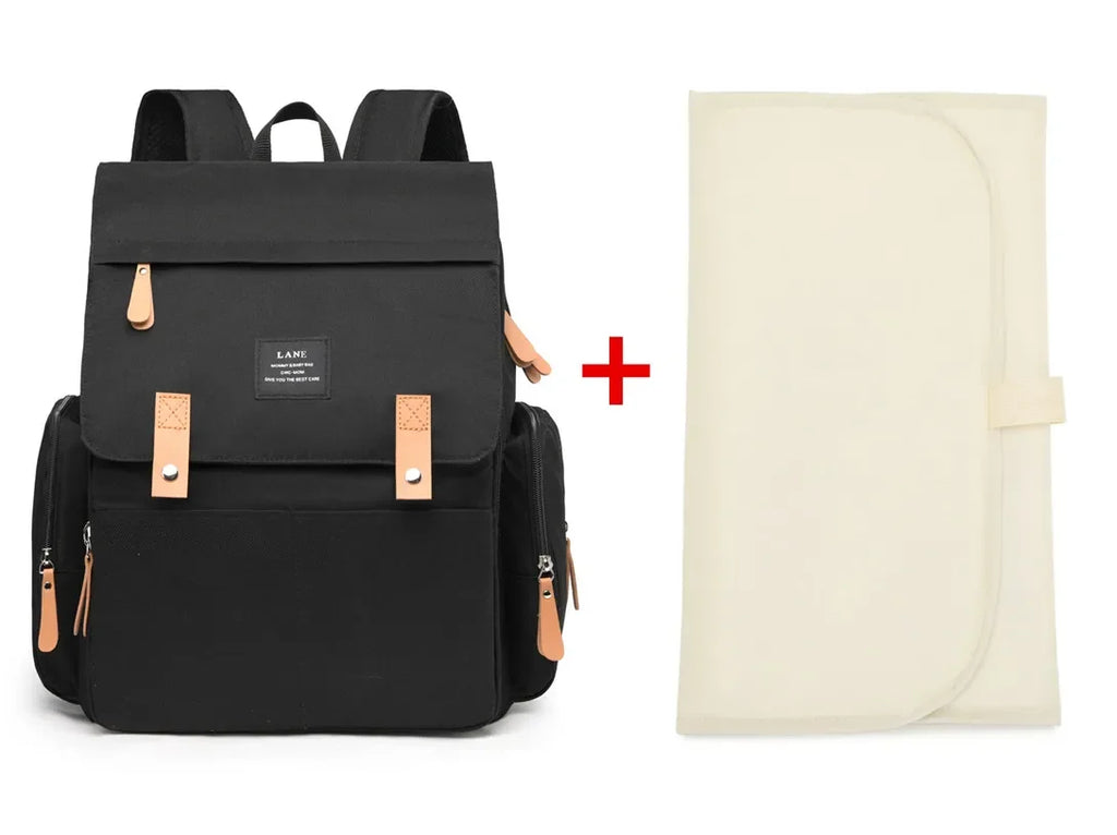Sac a langer LunaPack — Sac à dos maternité étanche, grande capacité