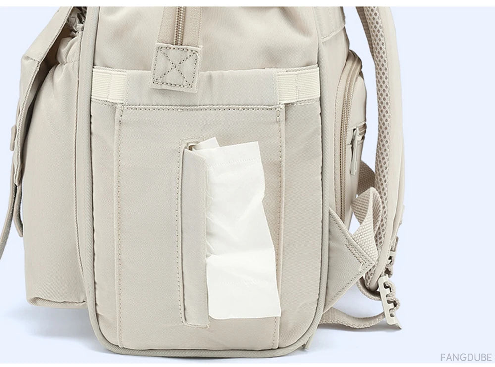 Sac a dos a langer blanc bebe