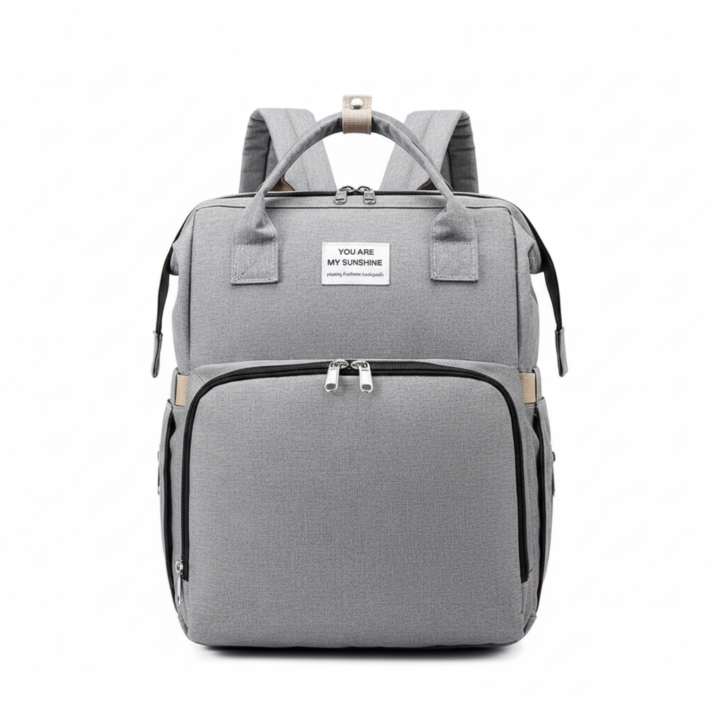 Sac a langer gris papa