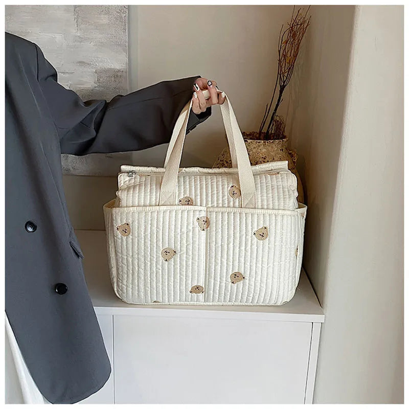  Sac bébé à langer gaze de coton 