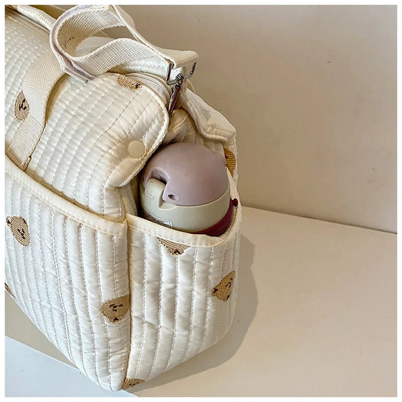  Sac bebe à langer gaze de coton biberon