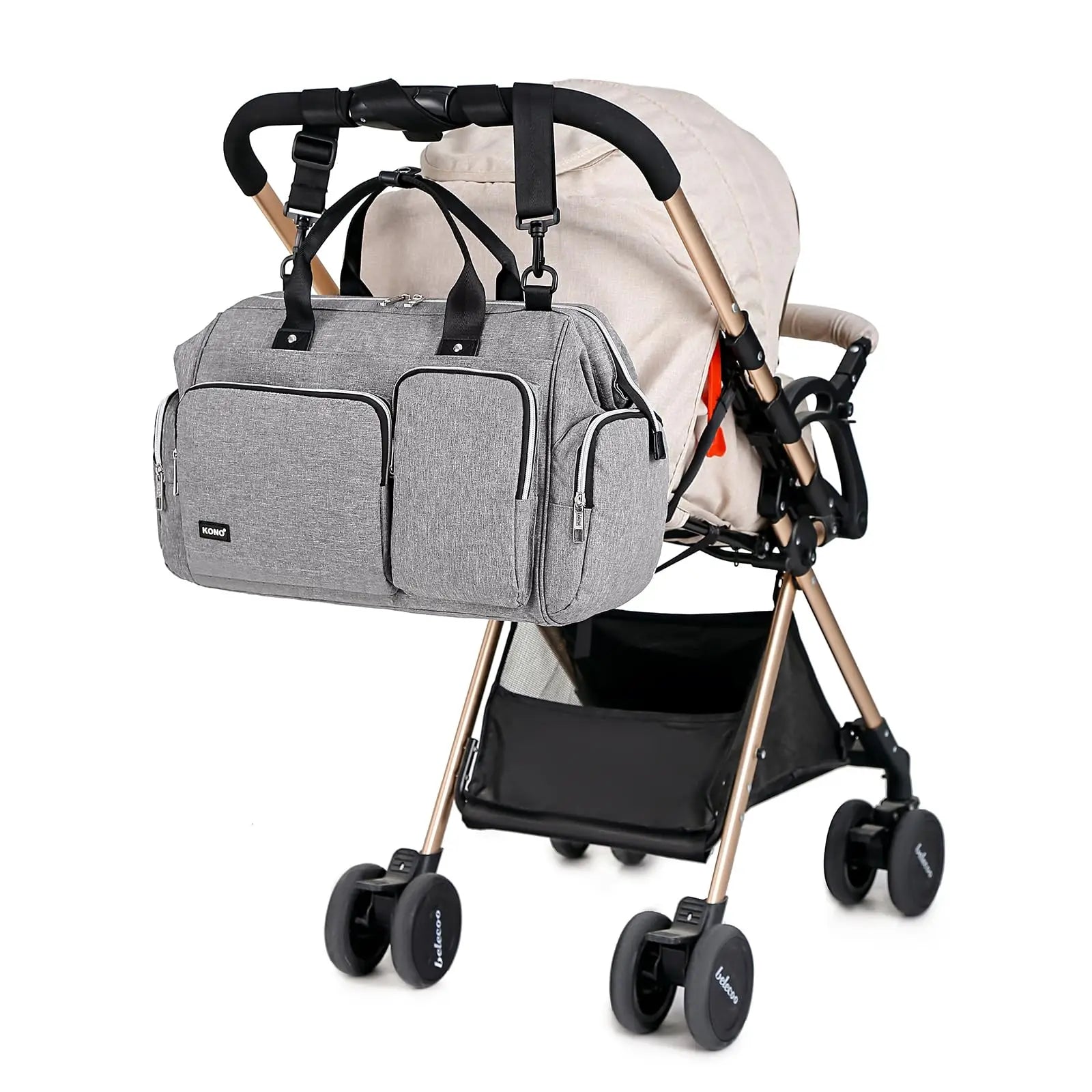 Lumibag Sac à langer – Grand et pratique, tapis à langer intégré