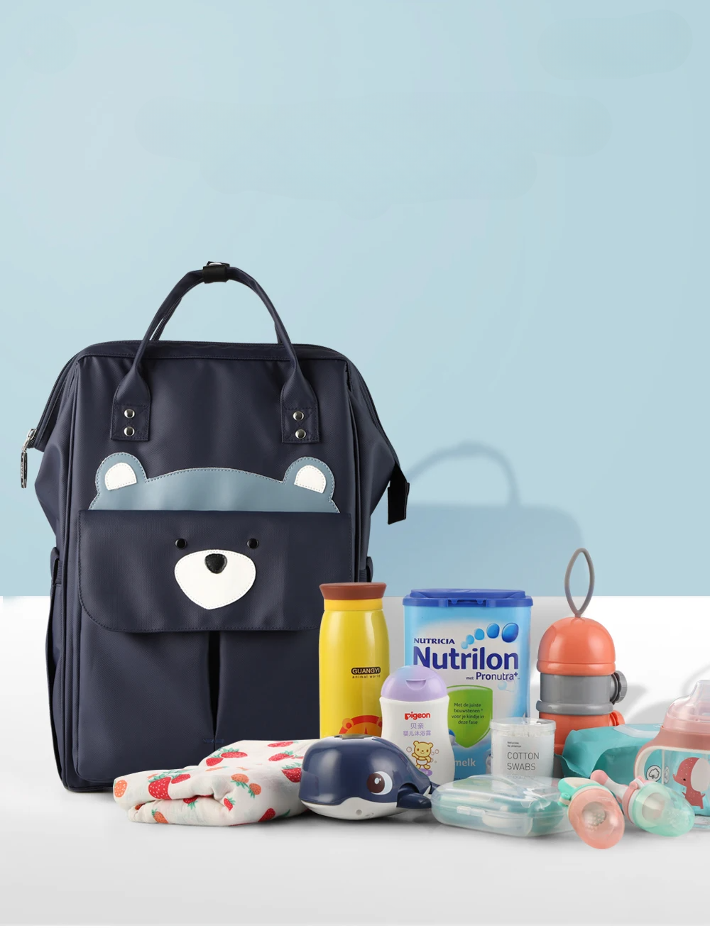 Sac à dos à langer impermeable bébé