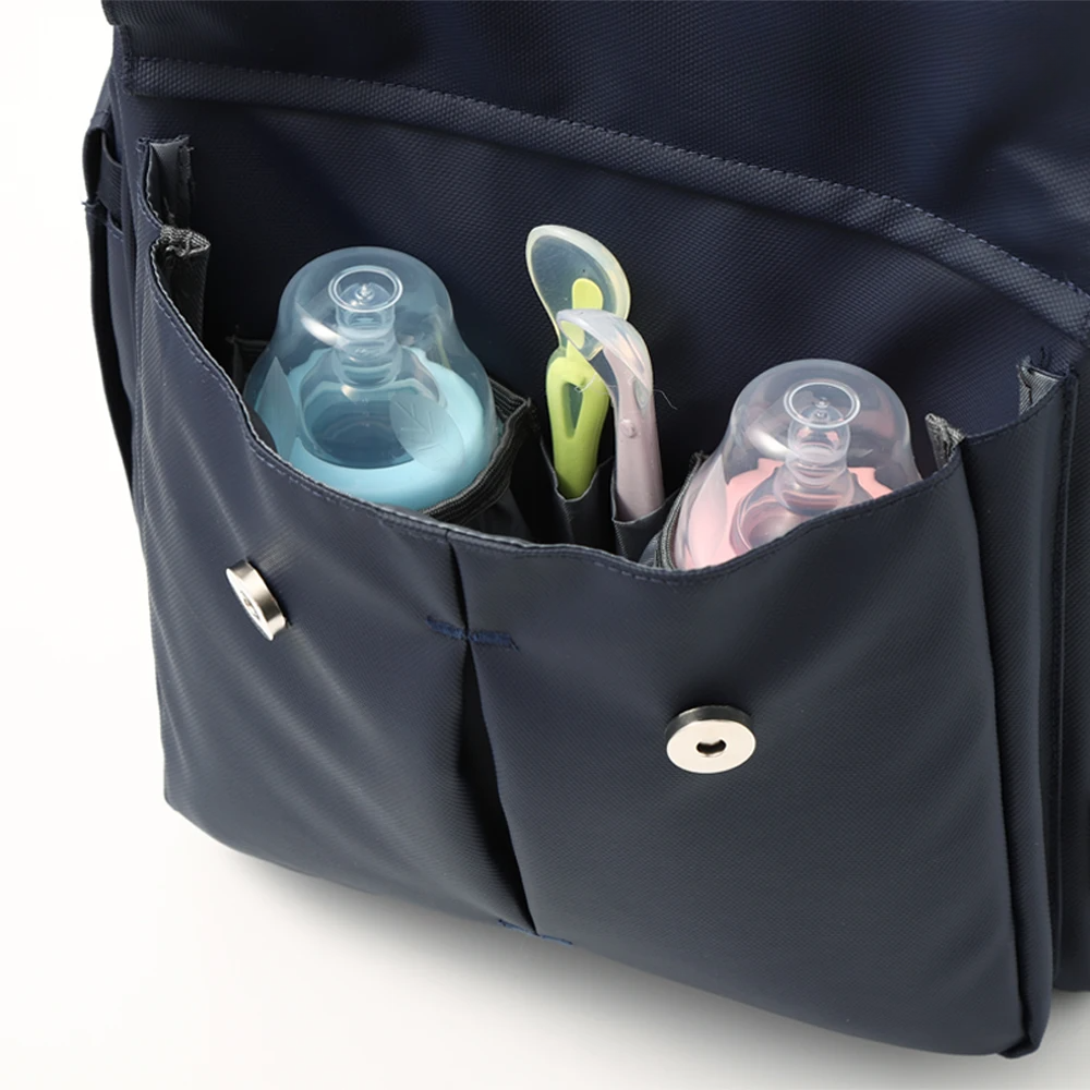 Sac à dos à langer imperméable biberon
