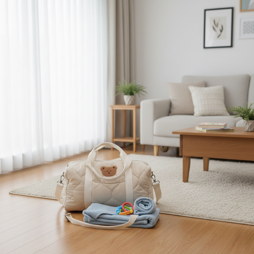 sac à langer gaze de coton bébé