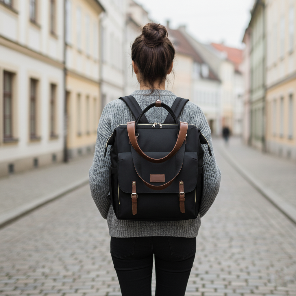 sac à langer noir petit