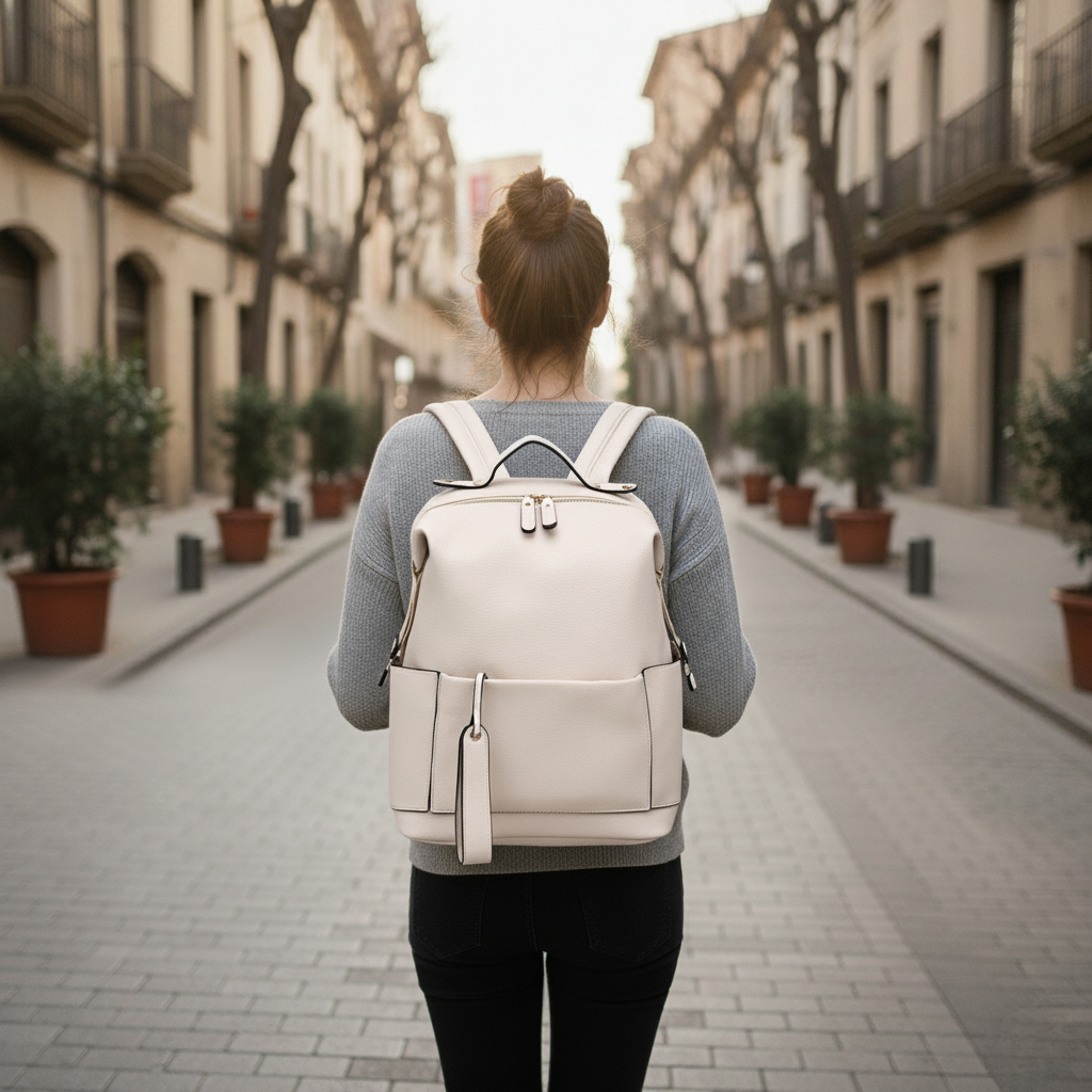 sac langer en cuir bebe
