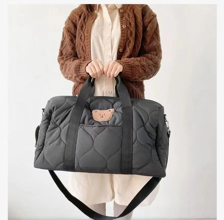 sac à langer noir grand maman